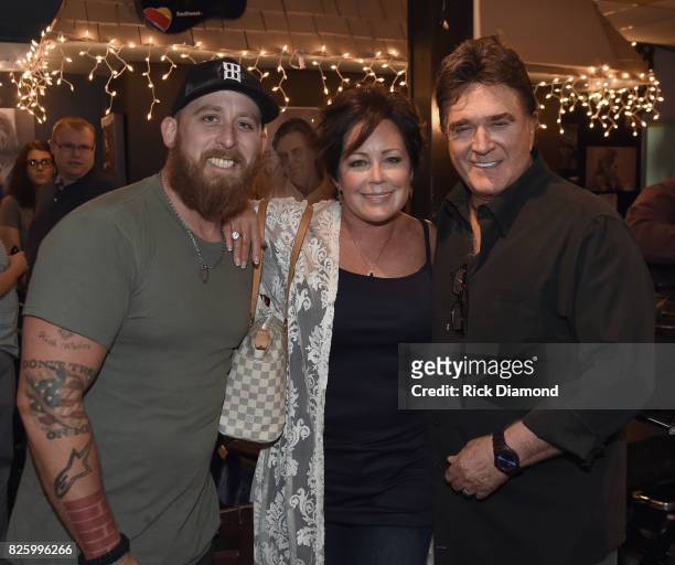 Singer/Songwriters Jesse Keith Whitley, Kelly Lang and T.G. Sheppard attend "An Intimate Night With The Morgans" Lorrie Morgan, Marty Morgan And...