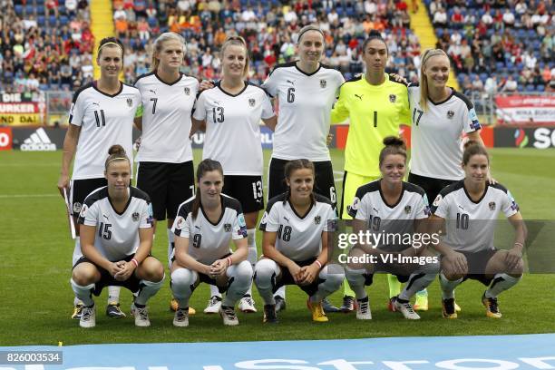 Viktoria Schnaderbeck of Austria women, Carina Wenninger of Austria women, Virginia Kirchberger of Austria women, Katharina Schiechtl of Austria...