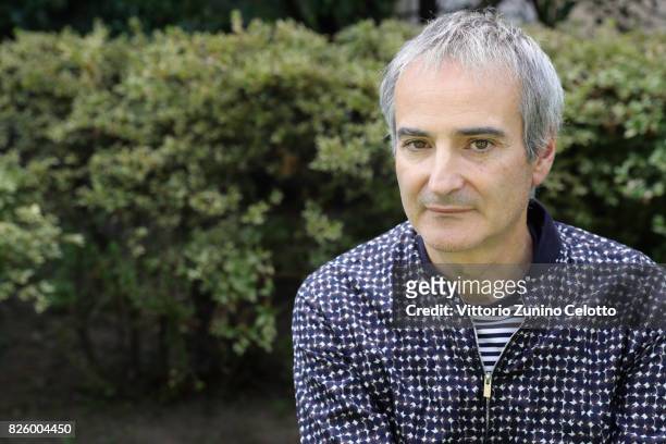 Director Olivier Assayas poses during the Concorso Internazionale Jury Photocall at the 70th Locarno Film Festival on August 3, 2017 in Locarno,...