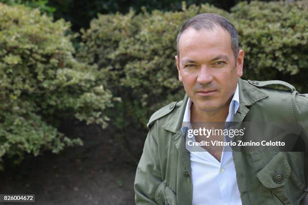 Director Jean Stephane Bron poses during the Concorso Internazionale Jury Photocall at the 70th Locarno Film Festival on August 3, 2017 in Locarno,...