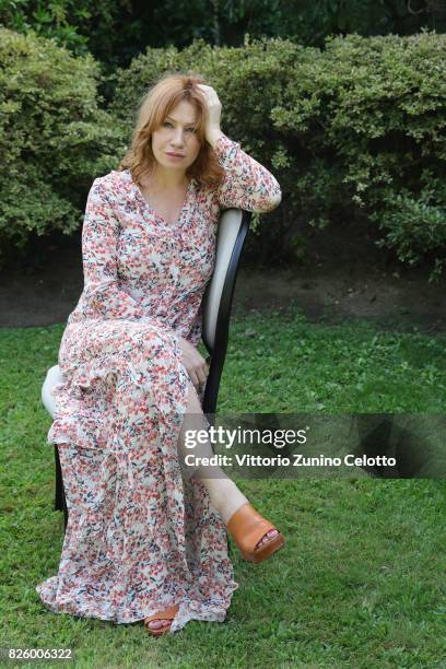 Actress Birgit Minichmayr poses during the Concorso Internazionale Jury Photocall at the 70th Locarno Film Festival on August 3, 2017 in Locarno,...