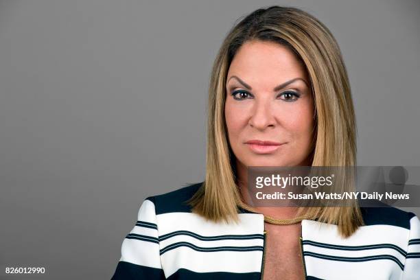 Cuban American lawyer and Hispanic television arbitrator Ana Maria Polo is photographed for NY Daily News on May 16 in New York City.