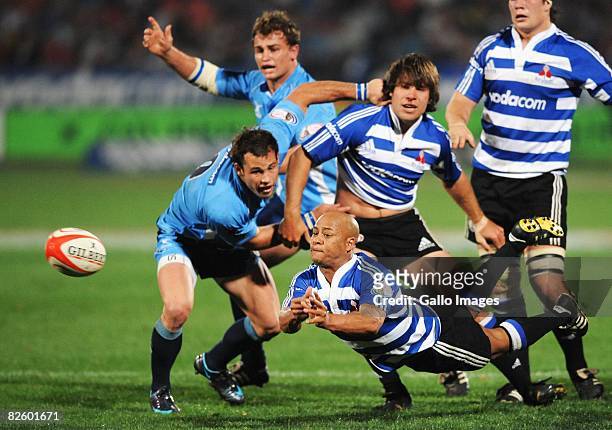 Bolla Conradie of Western Province in action during the Absa Currie Cup match between Vodacom Blue Bulls and Vodacom Western Province held at Loftus...