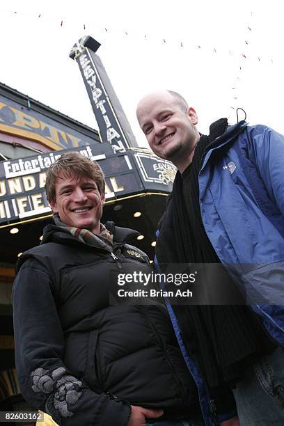 Philip Winchester, actor and Allen Wolf, writer/director/producer