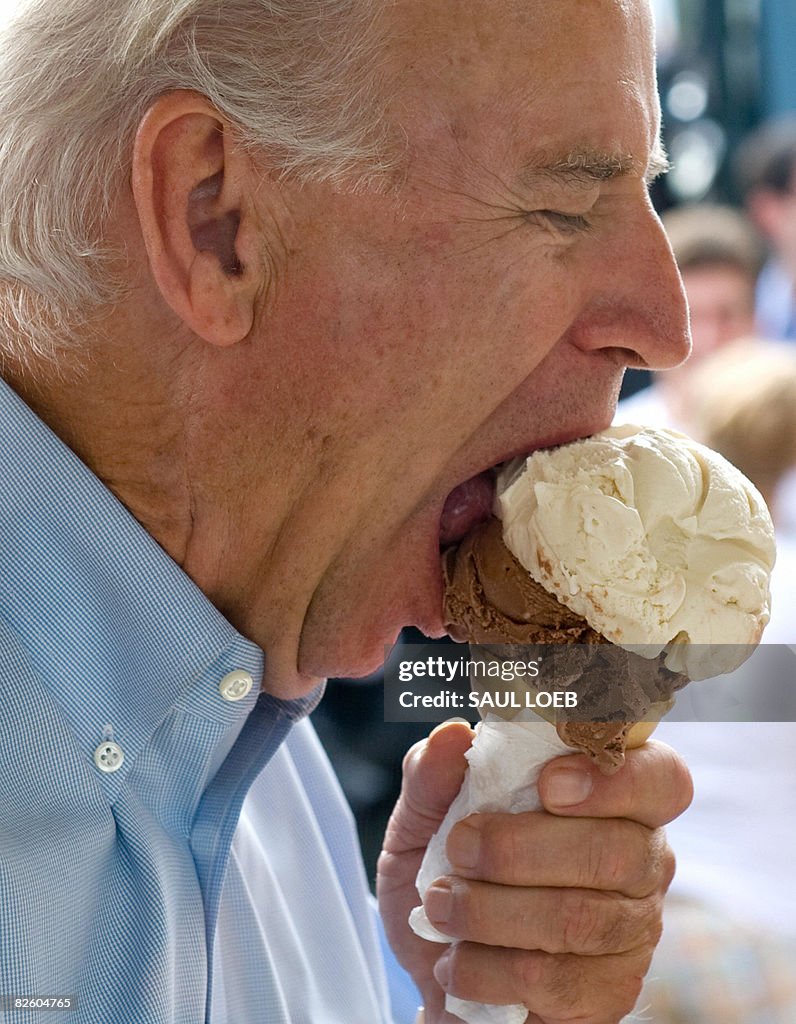 US Vice Presidential nominee Senator Joe