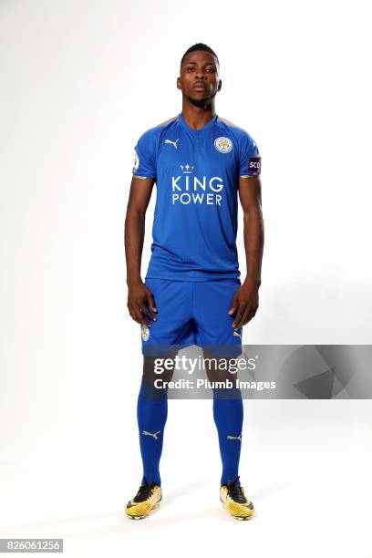 August 03: Leicester City announce the signing of Kelechi Iheanacho at King Power Stadium on August 3rd, 2017 in Leicester, United Kingdom.