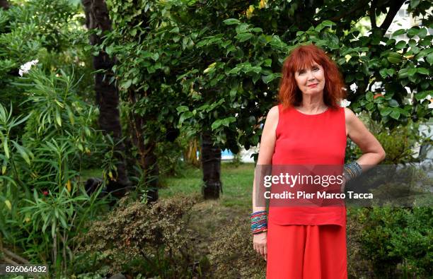 Sabine Azema poses during the Pardi di Domani Jury Photocall during the 70th Locarno Film Festival on August 3, 2017 in Locarno, Switzerland.