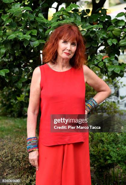 Sabine Azema poses during the Pardi di Domani Jury Photocall during the 70th Locarno Film Festival on August 3, 2017 in Locarno, Switzerland.