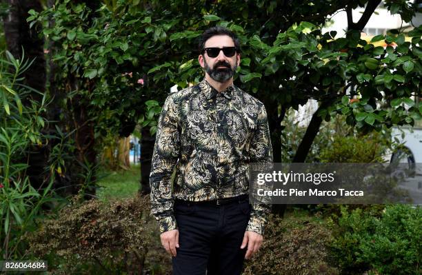 Yuri Ancarani poses during the Pardi di Domani Jury Photocall during the 70th Locarno Film Festival on August 3, 2017 in Locarno, Switzerland.