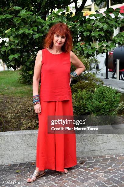 Sabine Azema poses during the Pardi di Domani Jury Photocall during the 70th Locarno Film Festival on August 3, 2017 in Locarno, Switzerland.