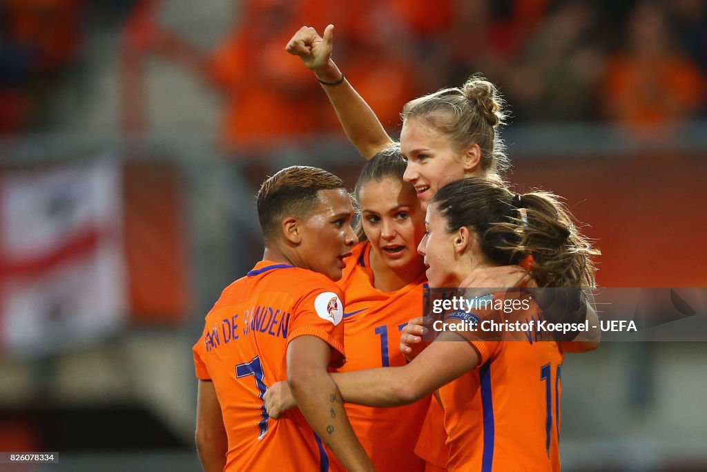 Netherlands v England - UEFA Women's Euro 2017: Semi Final