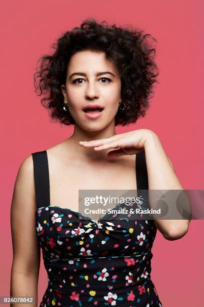 Ilana Glazer of Comedy Central/Viacom's 'Broad City' posse for a portrait during the 2017 Summer Television Critics Association Press Tour at The...