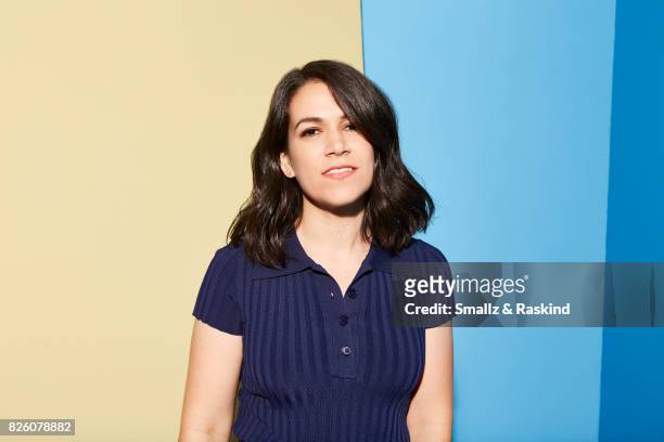 Abbi Jacobson of Comedy Central/Viacom's 'Broad City' posse for a portrait during the 2017 Summer Television Critics Association Press Tour at The...