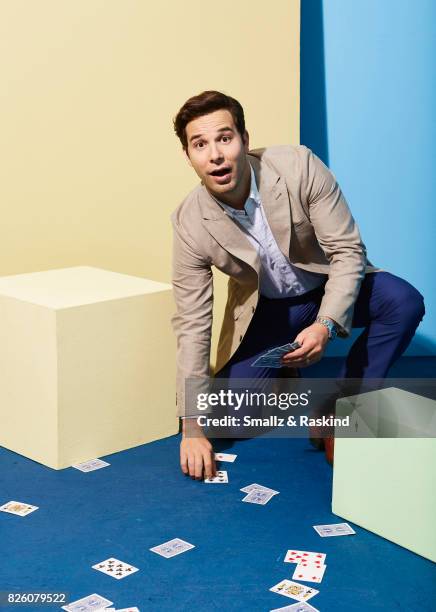 Skylar Astin of EPIX 'Graves' poses for a portrait during the 2017 Summer Television Critics Association Press Tour at The Beverly Hilton Hotel on...