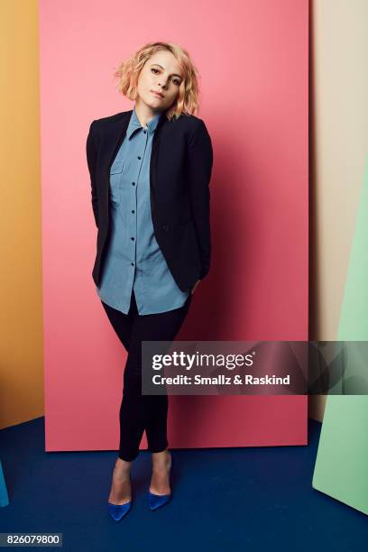 Amy Seimetz of Starz's 'The Girlfriend Experience' poses for a portrait during the 2017 Summer Television Critics Association Press Tour at The...