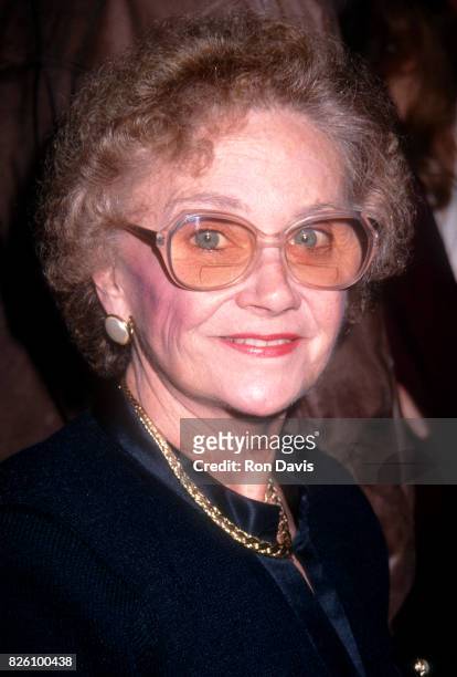 Actress Estelle Getty poses for a portrait circa 1992 in Los Angeles, California.