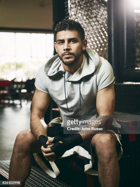 Yair Rodriguez is photographed for Esquire Latin America on February 3, 2017 in Los Angeles, California.