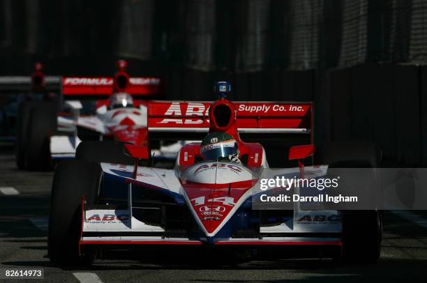 Abc Supply Racing 35 Ajfoyt Racing Dallara Honda Of Darren Manning Stock Photos, High-Res ...
