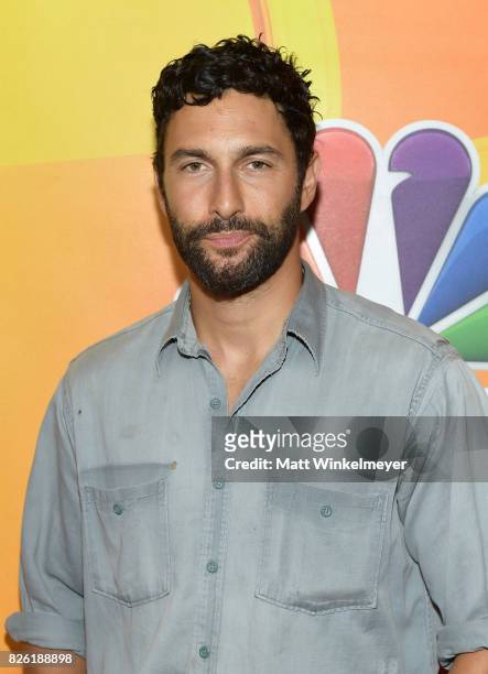 Noah Mills at the NBCUniversal Summer TCA Press Tour at The Beverly Hilton Hotel on August 3, 2017 in Beverly Hills, California.