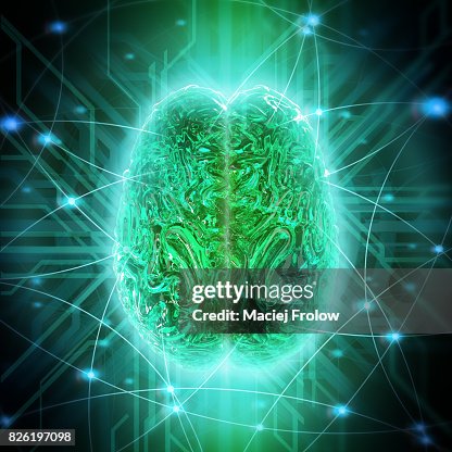 Connection Visual Brain Human Brain Connection Conceptual Artwork High-Res Stock Photo - Getty ...