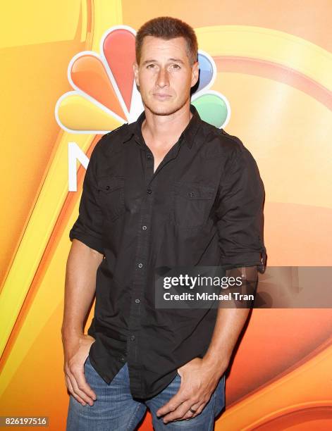 Brendan Fehr arrives to the 2017 Summer TCA Tour - NBC Press Tour held at The Beverly Hilton Hotel on August 3, 2017 in Beverly Hills, California.