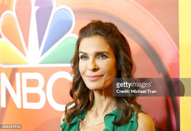 Kristian Alfonso arrives to the 2017 Summer TCA Tour - NBC Press Tour held at The Beverly Hilton Hotel on August 3, 2017 in Beverly Hills, California.