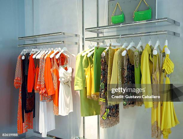 Atmosphere at the opening of the Blumarine flagship store in the United States at the Village of Merrick Park on April 2, 2008 in Coral Gables,...