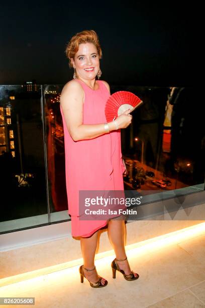German actress Muriel Baumeister attends the Remus Lifestyle Night on August 3, 2017 in Palma de Mallorca, Spain.