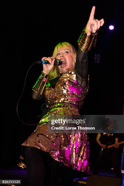 Toyah performs at Rebellion Festival at Winter Gardens on August 3, 2017 in Blackpool, England.