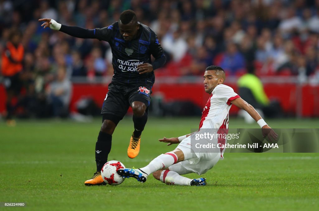 Ajax Amsterdam v OSC Nice - UEFA Champions League Qualifying Third Round: Second Leg