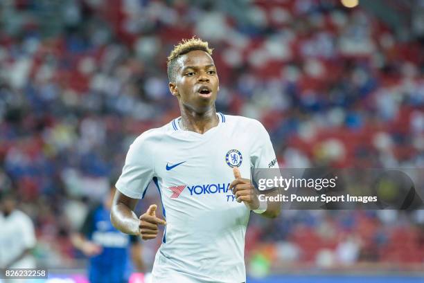 Chelsea Midfielder Charly Musonda looks on during the International Champions Cup 2017 match between FC Internazionale and Chelsea FC on July 29,...