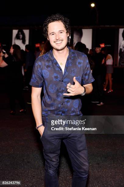 Eric Ray Davidson at x karla Launch Party at Maxfield on August 3, 2017 in Los Angeles, California.