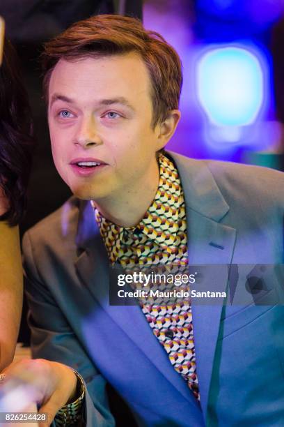 Dane DeHaan actor attends the 'Valerian' Sao Paulo Premiere at Cinepolis JK on August 3, 2017 in Sao Paulo, Brazil.