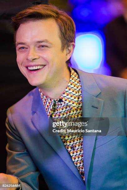 Dane DeHaan actor attends the 'Valerian' Sao Paulo Premiere at Cinepolis JK on August 3, 2017 in Sao Paulo, Brazil.