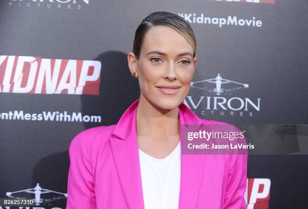 Peta Murgatroyd attends the premiere of "Kidnap" at ArcLight Hollywood on July 31, 2017 in Hollywood, California.