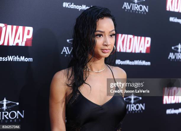 Draya Michele attends the premiere of "Kidnap" at ArcLight Hollywood on July 31, 2017 in Hollywood, California.