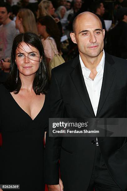 Mark Strong attends the world premiere of RocknRolla at Odeon West End on September 1, 2008 in London, England.