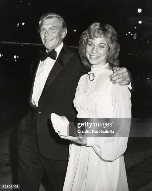 Andy Griffith and Wife