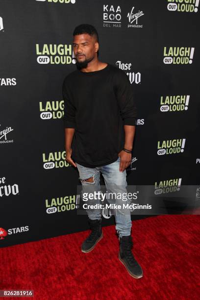 Damien Dante Wayans attends Launch Of Laugh Out Loud hosted by Kevin Hart And Jon Feltheimer on August 03, 2017 in Los Angeles, California.