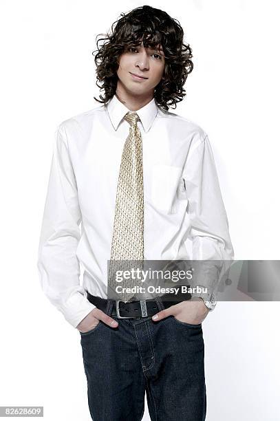 Actor Adam G. Sevani poses for a portrait session in Los Angeles for Spec on February 19, 2008.