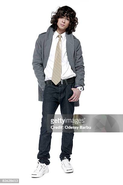 Actor Adam G. Sevani poses for a portrait session in Los Angeles for Spec on February 19, 2008.