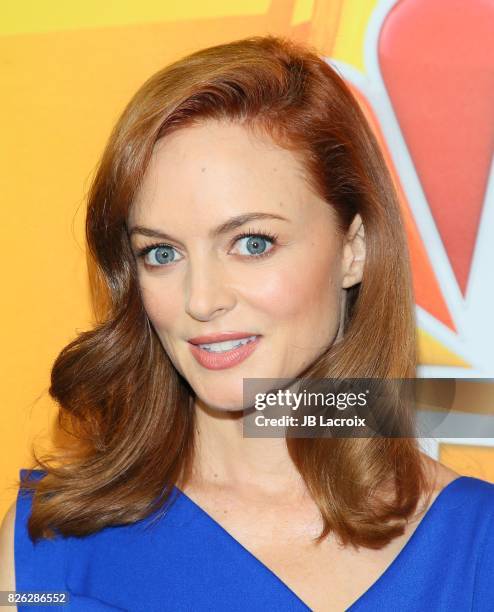 Heather Graham attends the 2017 Summer TCA Tour 'NBCUniversal Press Tour' on August 03, 2017 in Los Angeles, California.