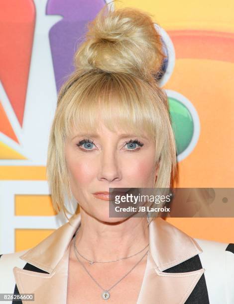 Anne Heche attends the 2017 Summer TCA Tour 'NBCUniversal Press Tour' on August 03, 2017 in Los Angeles, California.