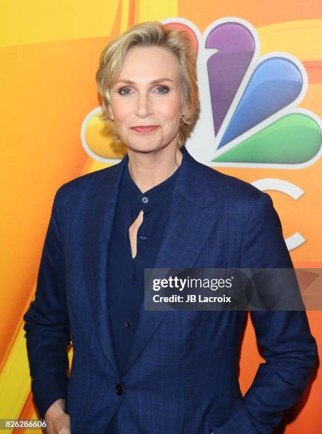 Jane Lynch attends the 2017 Summer TCA Tour 'NBCUniversal Press Tour' on August 03, 2017 in Los Angeles, California.