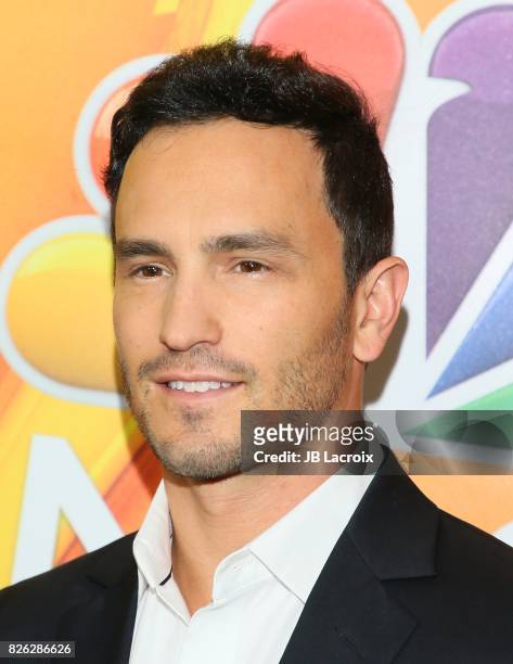 Jeremy Bloom attends the 2017 Summer TCA Tour 'NBCUniversal Press Tour' on August 03, 2017 in Los Angeles, California.