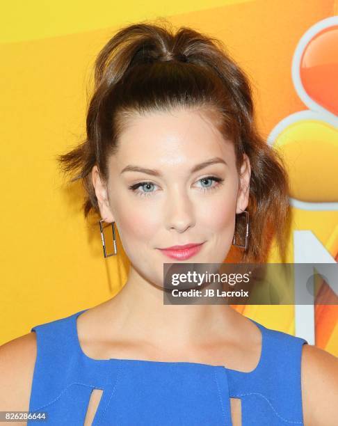 Briga Heelan attends the 2017 Summer TCA Tour 'NBCUniversal Press Tour' on August 03, 2017 in Los Angeles, California.