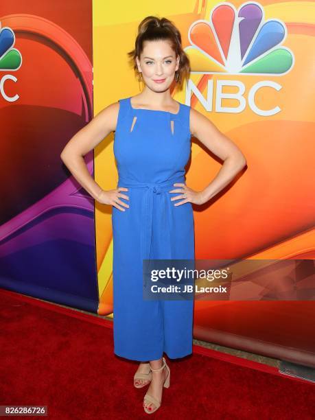 Briga Heelan attends the 2017 Summer TCA Tour 'NBCUniversal Press Tour' on August 03, 2017 in Los Angeles, California.