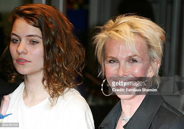 Coco Summer and Trudi Styler attends the world premiere of RocknRolla at Odeon West End on September 1, 2008 in London, England.