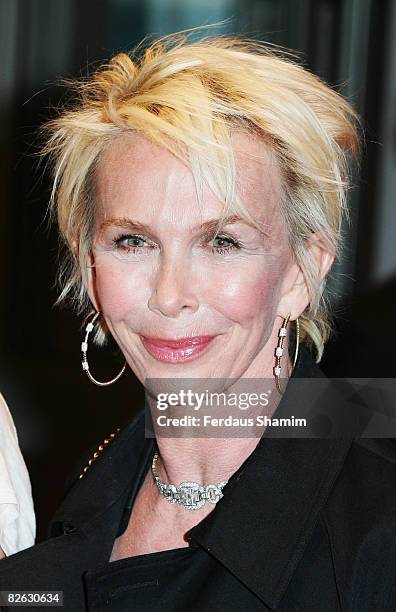 Trudie Styler attends the World Premiere of "RocknRolla" held at the Odeon West End, Leicester Square on September 1, 2008 in London, England.