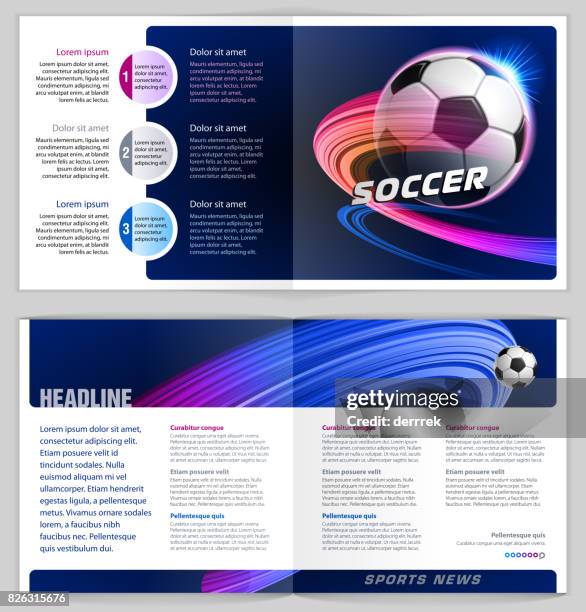 fußball - sports infographics stock-grafiken, -clipart, -cartoons und -symbole